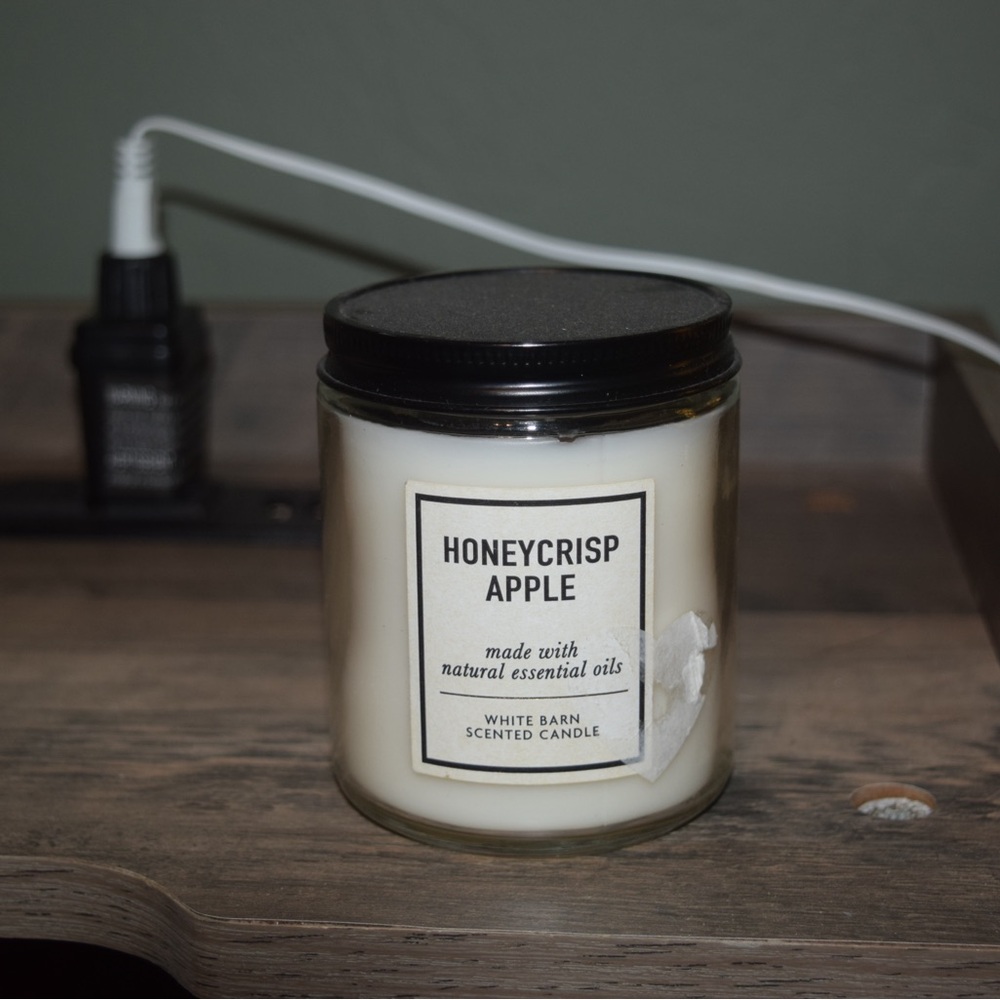 Honeycrisp Apple Single Wick Candle Bath and Body Works